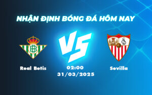 real betis sevilla 31 03 la liga