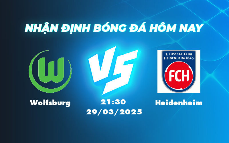 wolfsburg heidenheim 29 03 bundesliga
