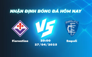 fiorentina empoli 27 04 seria a
