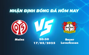 mainz bayer leverkusen 17 05 bundesliga
